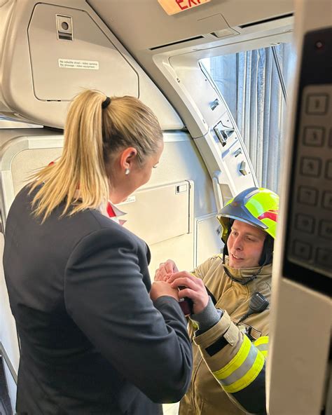 PHOTOS: Croatia Airlines flight attendant gets surprise proposal on
