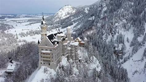 Neuschwanstein Castle | Winter | AirVuz