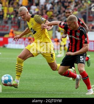 Leverkusen Alemania 11th de Sep de 2021 Fútbol Bundesliga Bayer