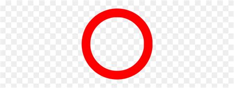 Red Circle Outline Icon Png Red Circle Flyclipart