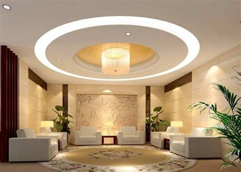 Modern Gypsum Ceiling Designs For Living Room Photo