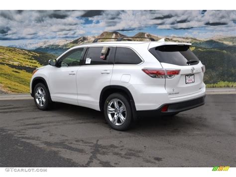 Blizzard Pearl Toyota Highlander Colors Latest Toyota News