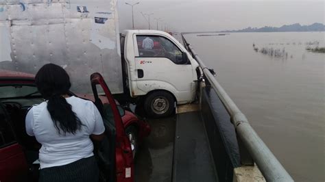 Photos Accident On Third Mainland Bridge Information Nigeria