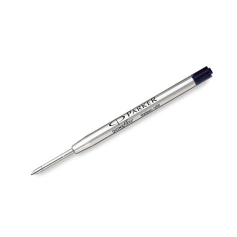 Refill Ricarica Penna A Sfera Parker Ballpoint Punta M Nero Ricambio