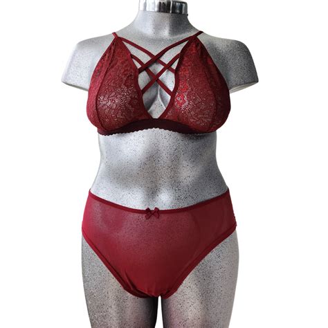 Coordinado Mariposa Bralette Y Bikini Extra Chula