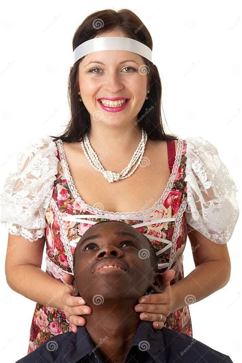 Black Man And White Woman Stock Image Image Of Happiness 7554861