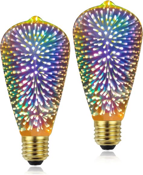 Tianfan Pack Edison Bulb St D W Firework Decorative Light Bulbs