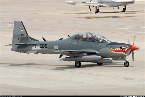 Embraer A 29 Super Tucano Emb 314 Indonesia Air Force Aviation