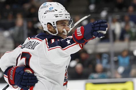 LNH les Blue Jackets l emportent en prolongation à San Jose 6 5 Le