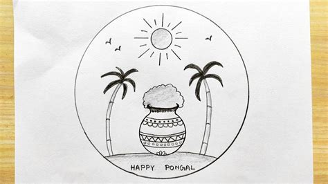 Top 999 Pongal Drawing Images Amazing Collection Pongal Drawing