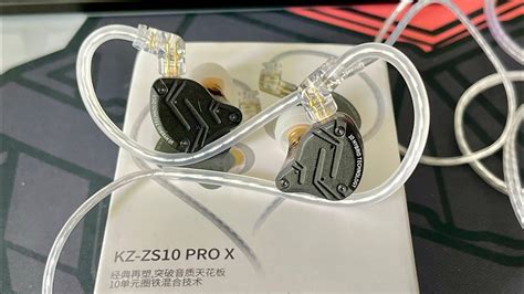 Kz Zs Pro X Unboxing Youtube