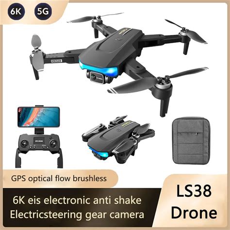 Ls 38 Rc Drone 5g Wifi Fpv Brushless Motor Gps Return 6k Hd Dual Camera