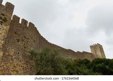 Front View Medieval Castle Obidos Stock Photo 1761564368 | Shutterstock