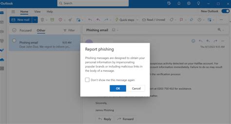 How To Report Phishing Emails In Outlook Labyrinth Technology