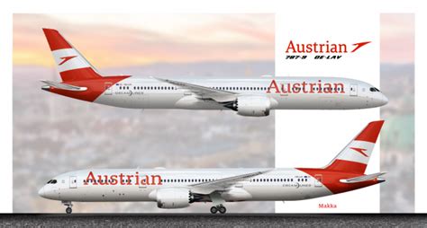 Austrian Airlines Boeing Gallery Airline Empires