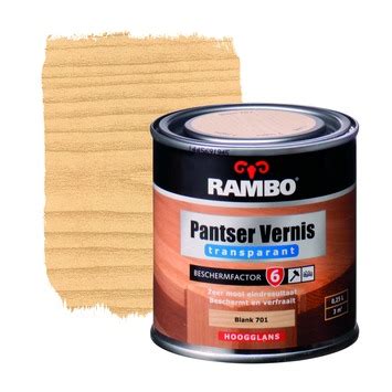 Rambo Pantser Vernis Acryl Hoogglans Blank 250 Ml Karwei