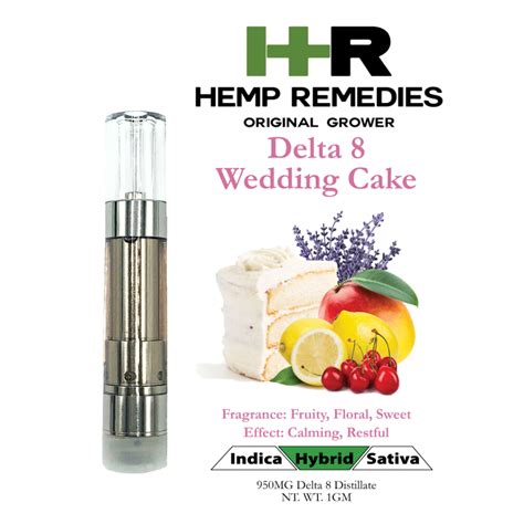 Delta 8 Vape Wedding Cake Hemp Remedies Original Grower