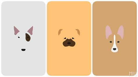 Minimalist Dog Wallpapers - Wallpaper Cave