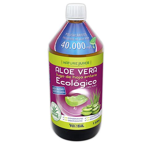 Tongil Aloe Vera Ecologico 100 Puro 1 Litro žema kaina Varle lt