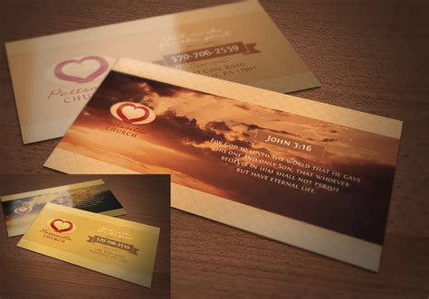 Golden Church Business Card PSD Template - Free Photoshop Brushes at Brusheezy!