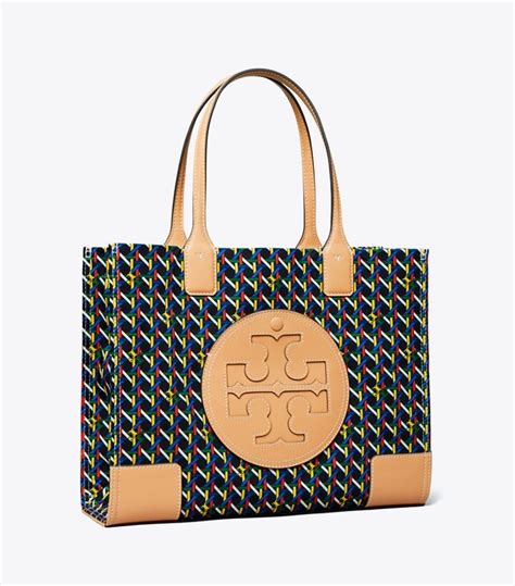 Ella Printed Small Tote Women S Designer Tote Bags Tory Burch