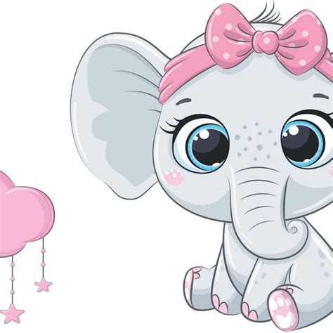 Cute Elephant Clipart