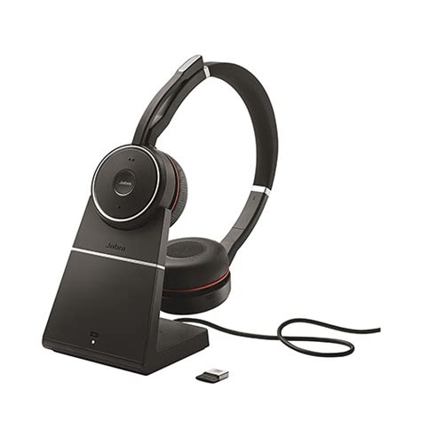 Tai Nghe Jabra Evolve 65 Uc Stereo Charging Stand