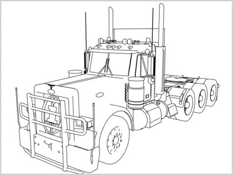 Kenworth Coloring Pages at GetColorings.com | Free printable colorings ...