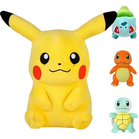 Peluche Pokémon Original Premium Charmander Pikachu Squirtle Meses