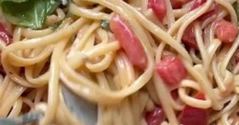 Linguini With Tomatoes And Basil Recipe Samsung Food App