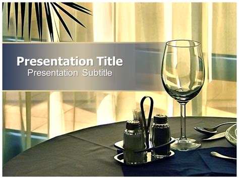 Powerpoint Restaurant Menu Template - Sarseh.com