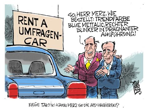 Afd Umfragewerte Janson Karikatur