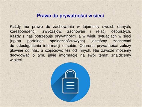 Jak Chroni Swoj Prywatno I Dane W Sieci Ppt Pobierz