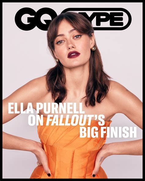 Ella Purnell Gq Hype April 2024 • Celebmafia