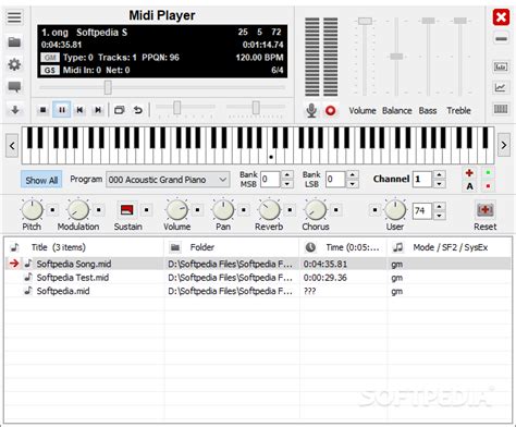 Midi Player 6.1 - Download, Review, Screenshots