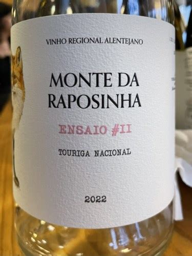 Monte Da Raposinha Ensaio II Touriga Nacional Vivino US