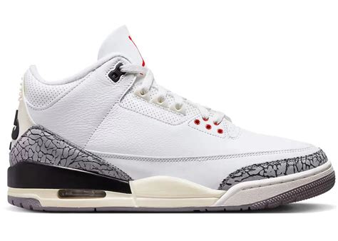 JORDAN 3 RETRO WHITE CEMENT REIMAGINED (M) - The Edit LDN