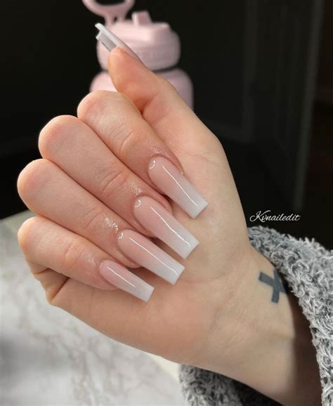 Pin By Vib Swithjada On Nails Ombre Acrylic Nails Acrylic Nails Nude Acrylic Nails