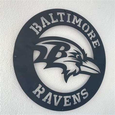 Baltimore Ravens Metal Wall Art Unique Baltimore Ravens Wall Decor