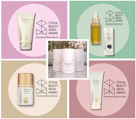 Sex Nominerade Produkter Rosenserien