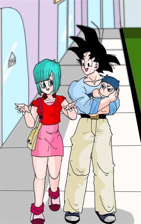 Pin De Akira Ch I N En Vegebul Goku Y Bulma Bulma Goku