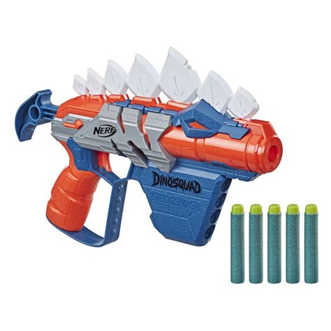 Nerf Dinosquad Stego Smash Dart Blaster Dinosaur Toy 5 Nerf Elite