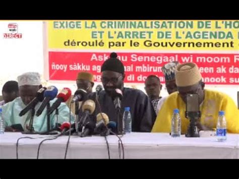 Direct Affaire Cheikh Oumar Diagne suivez la conférence de presse de