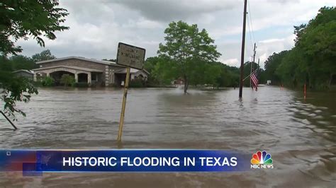 Deadly Flooding Continues In Texas Prompting Water Rescues Nbc News