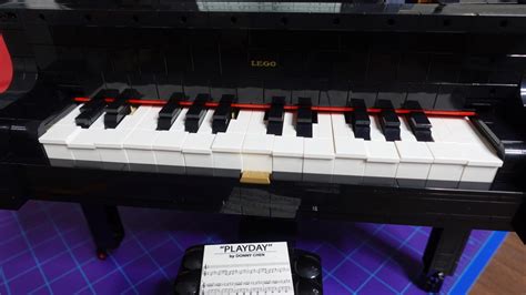 Lego Grand Piano is a beauty - CNET