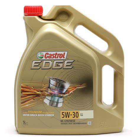 Castrol Edge 5W 30 LL Fluid Titanium ex FST Motoröl