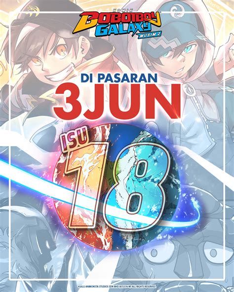 BoBoiBoy On Twitter Jumaat 3 JUN Jangan Lupa Dapatkan Komik