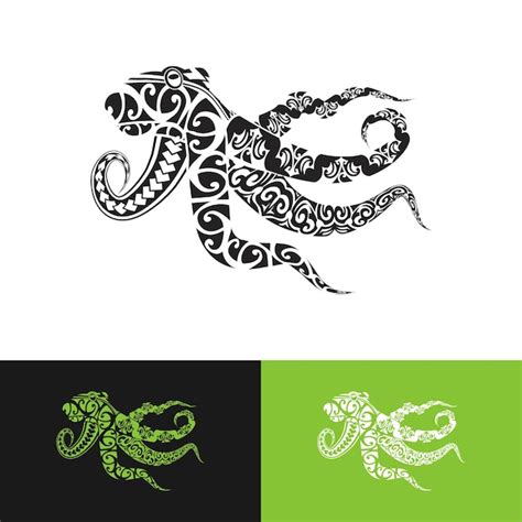 Oktopus illustration isoliert auf weißem hintergrund gestaltungselement