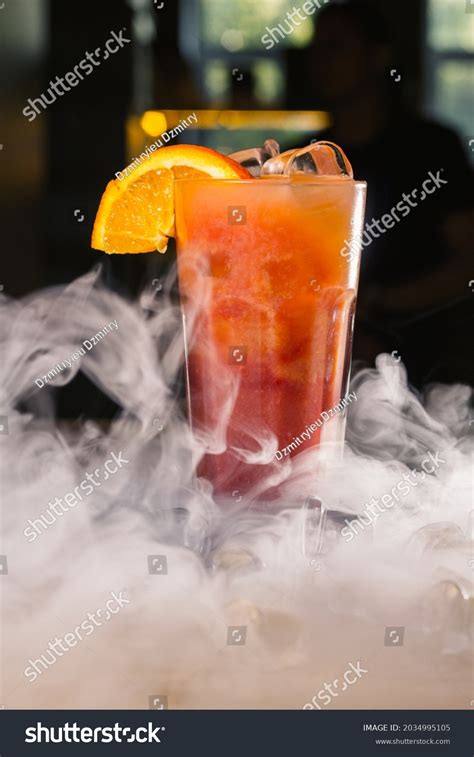 Sex On Beach Cocktail Ice Cubes Stock Photo Shutterstock