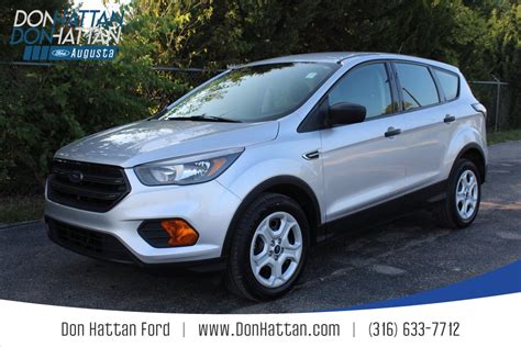 Pre Owned 2018 Ford Escape S 4D Sport Utility In Wichita F100019A